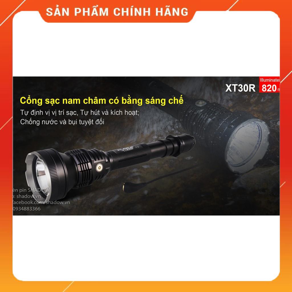 [HÀNG CHÍNH HÃNG][CHIẾU SIÊU XA] Đèn pin và đèn sạc KLARUS XT30R công tắc tác chiến sáng 1800lmxa 820m