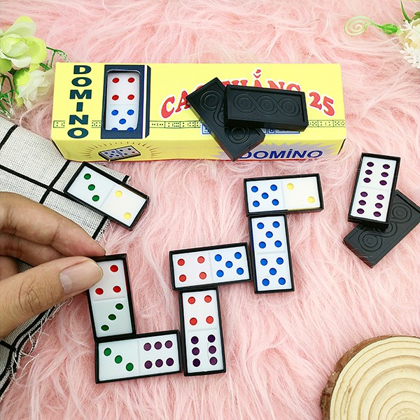 Bộ đồ chơi cờ Domino bằng nhựa ✓Giá rẻ ✓Vui nhộn