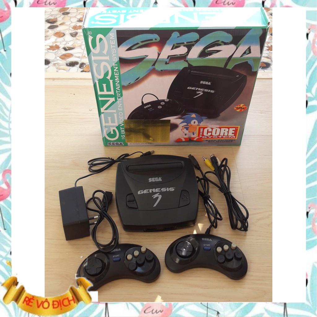 Máy chơi game 6 nút Sega Ganesis (16 Bit) + Tặng kèm 1 băng game tùy chọn