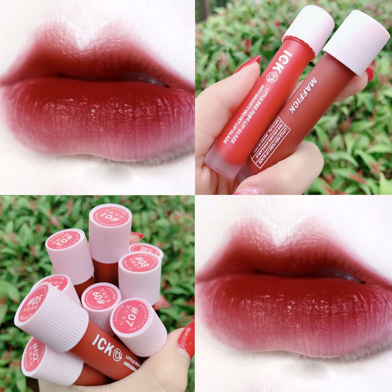 Son kem màu nhung lì không thấm nước 10 màu tùy chọn | BigBuy360 - bigbuy360.vn