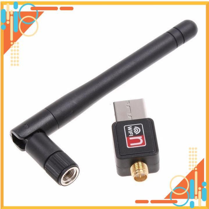 🎯XẢ LỖ🎯 USB Thu Bắt Sóng Wifi 802.11 150Mbps Có Ăngten | BigBuy360 - bigbuy360.vn