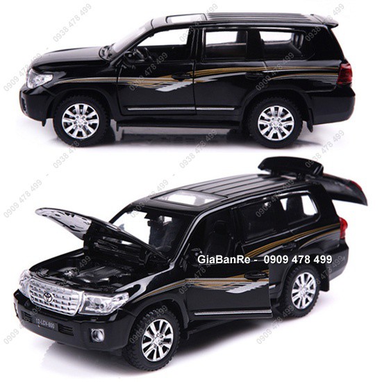 Xe Mô Hình Kim Lọai Toyota Land Cruiser Tỉ Lệ 1:32 - Double Horse - 9863