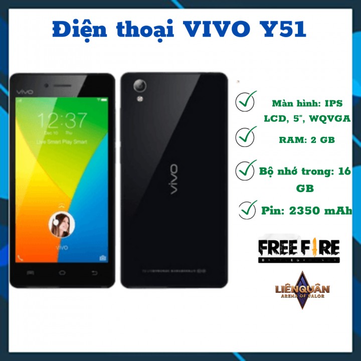 [FREESHIP]Điện thoại cảm ứng VIVO y51 chơi game liên quân/ tiktok /wed mượt | BigBuy360 - bigbuy360.vn