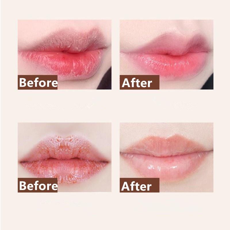 Tẩy Tế Bào Chết Chiết Xuất Bơ/Đào/Cà Phê Dưỡng Ẩm Làm Mịn Môi Hanboli
