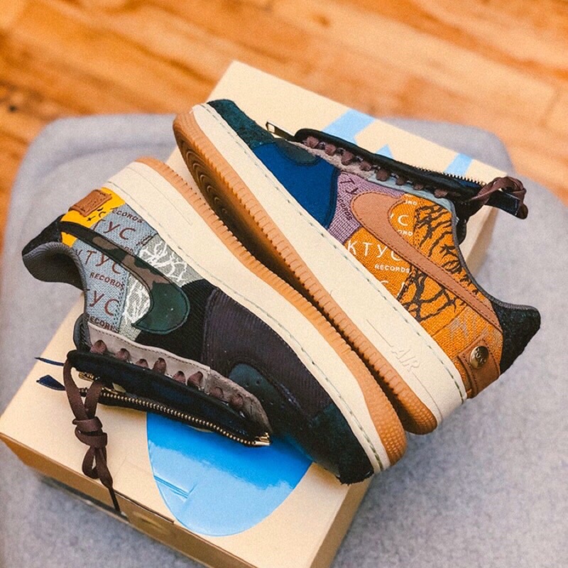 GIÀY AIR AF1 TRAVIS SCOT LAI AU [ FULL BOX + FREE SHIP ]