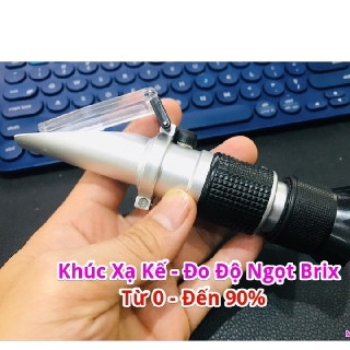 Khúc xạ kế 0-90% đo độ ngọt - Brix