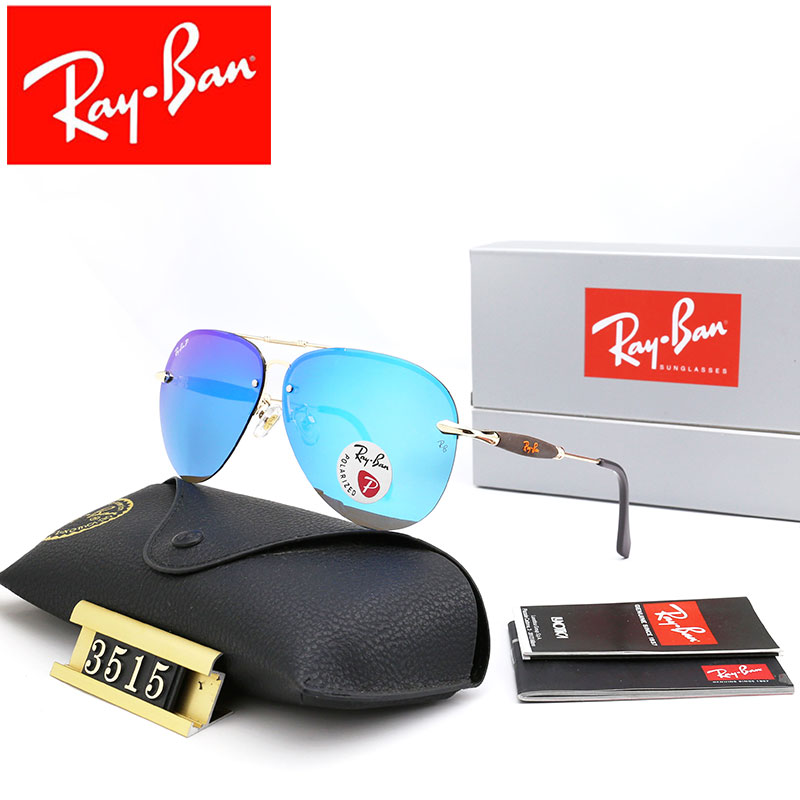 Aviator Ray-Ban_ chính hãng Kính râm 2021 Thời trang Hàn Quốc mới Kính râm nam nữ một mảnh Cặp đôi hợp thời trang Du lịch ngoài trời Kính râm lái xes