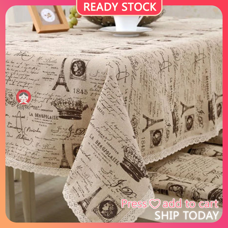 Khăn Trải Bàn Họa Tiết Vương Miện Độc Đáo