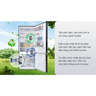 Tủ lạnh Panasonic inverter 377 lít NR