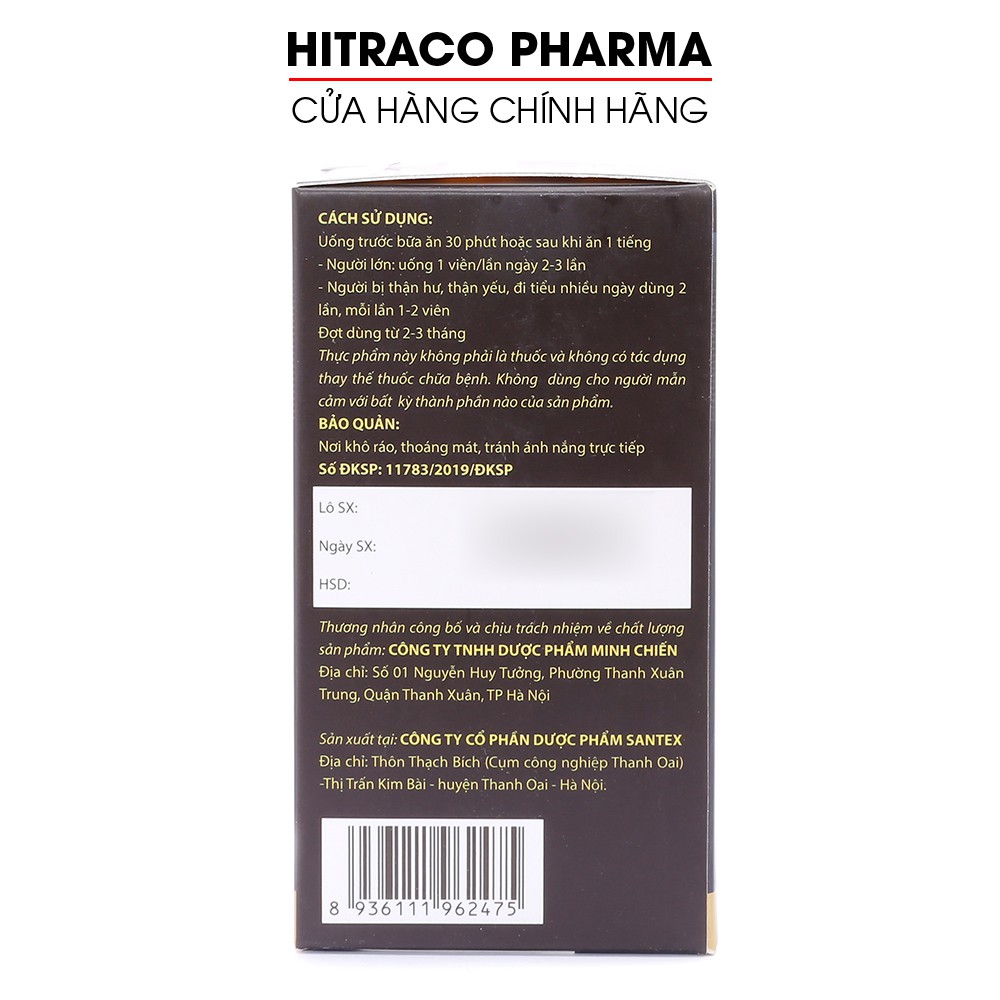 Tinh chất Hàu biển Tảo biển đỏ Cordycep Plus Đen tăng cường sinh lý nam, bổ thận tráng dương - Hộp 30 viên | BigBuy360 - bigbuy360.vn