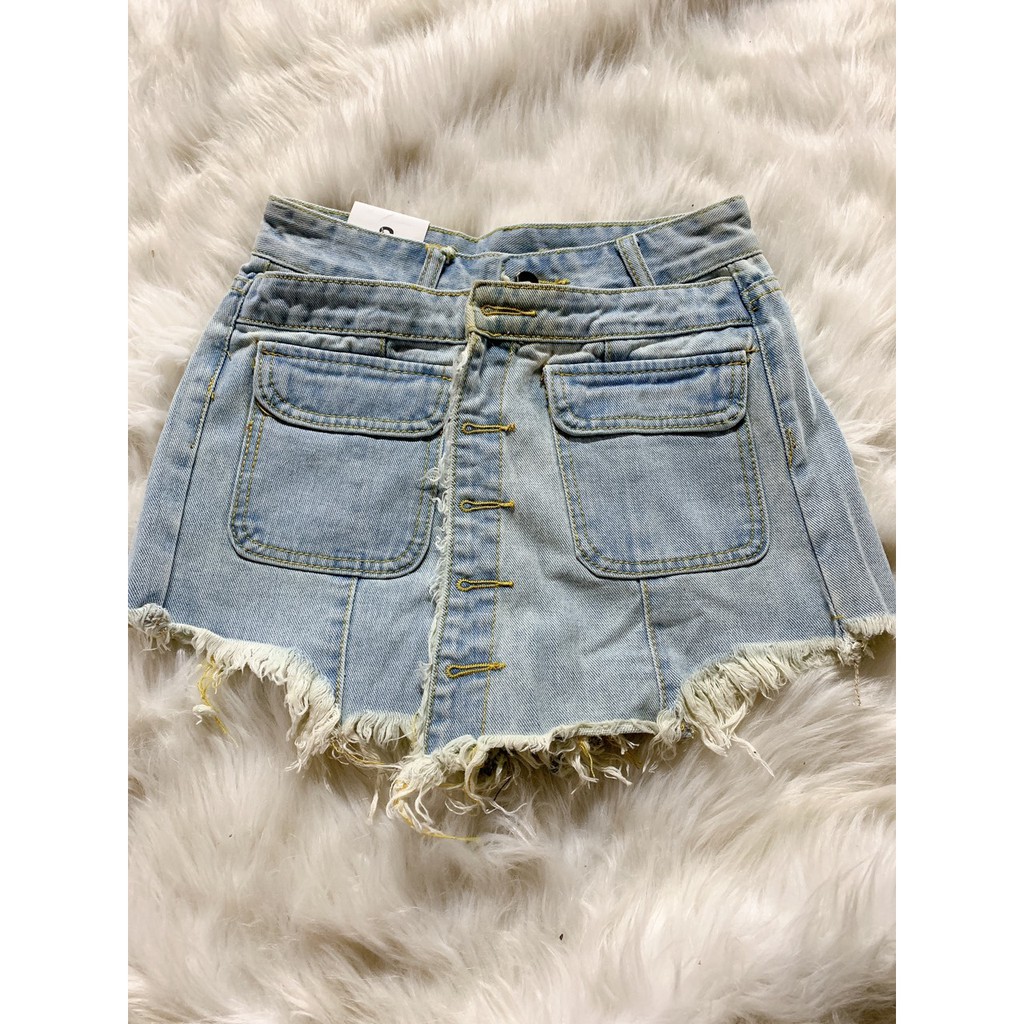 ( SALE XẢ KHO ) QUẦN SHORT JEAN NỮ CÁ TÍNH LINK 2 (CHUẨN HÀNG QCCC)