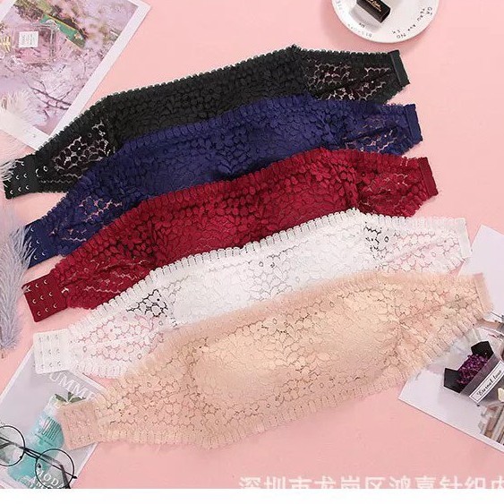 Áo Bra Ren Hoa 💝 FREESHIP 💝 Áo Bra Không Dây TN8814 | BigBuy360 - bigbuy360.vn