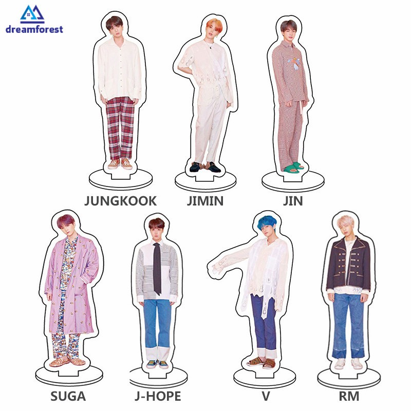 Dây chuyền hình ngôi sao KPOP BTS bantan Boys Acrylic Stand Jungkook JIMIN JIN SUGA J-HOPE