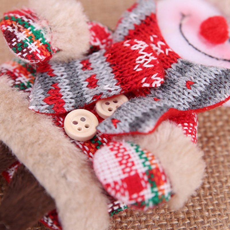 Búp Bê Vải Không Dệt Treo Trang Trí Cây Thông Giáng Sinh