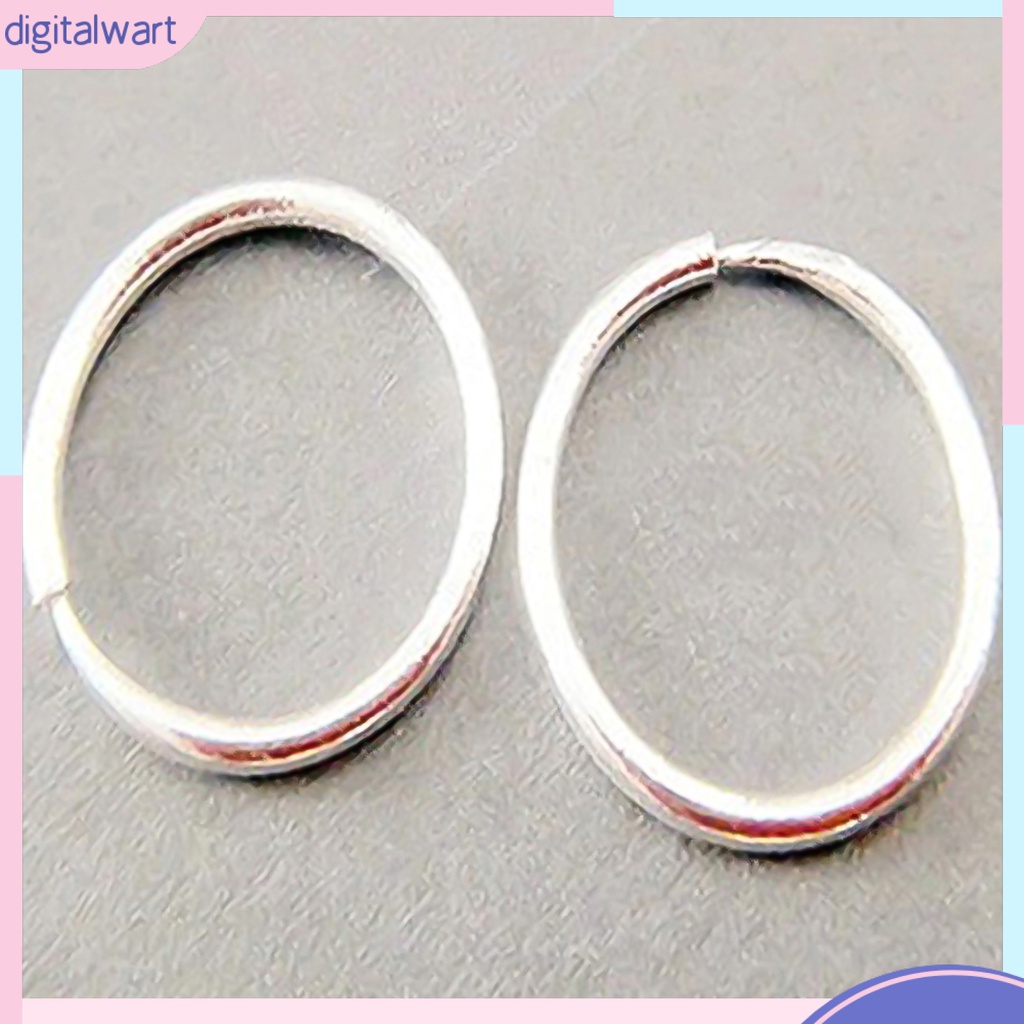 Dg✌❤ Bông Tai Tròn Nhỏ Bằng Hợp Kim Lấp Lánh Cho Nữ