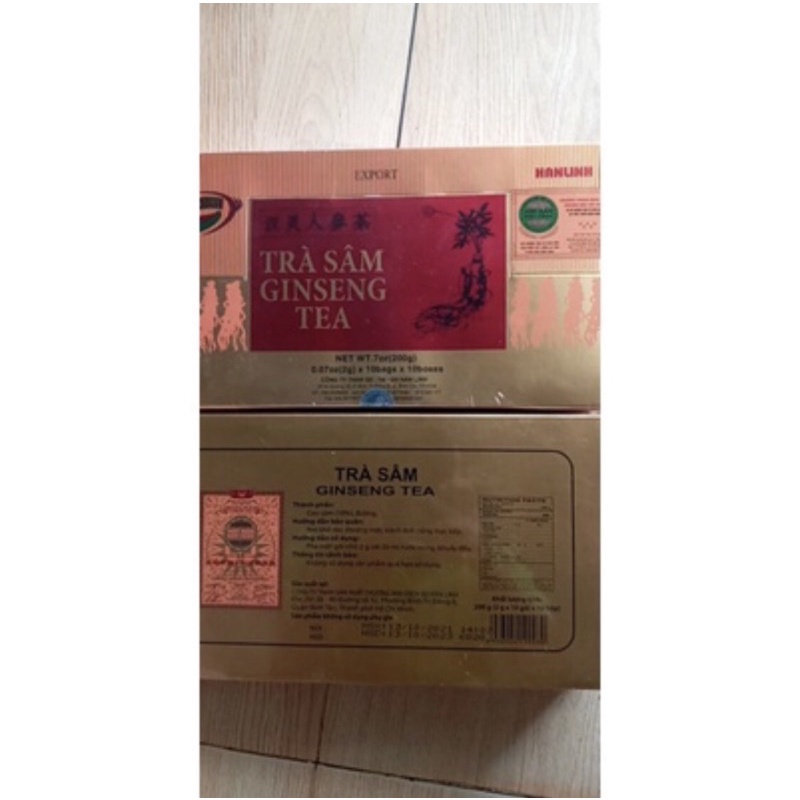 Trà Sâm Ginseng Tea Hán Linh 200gr