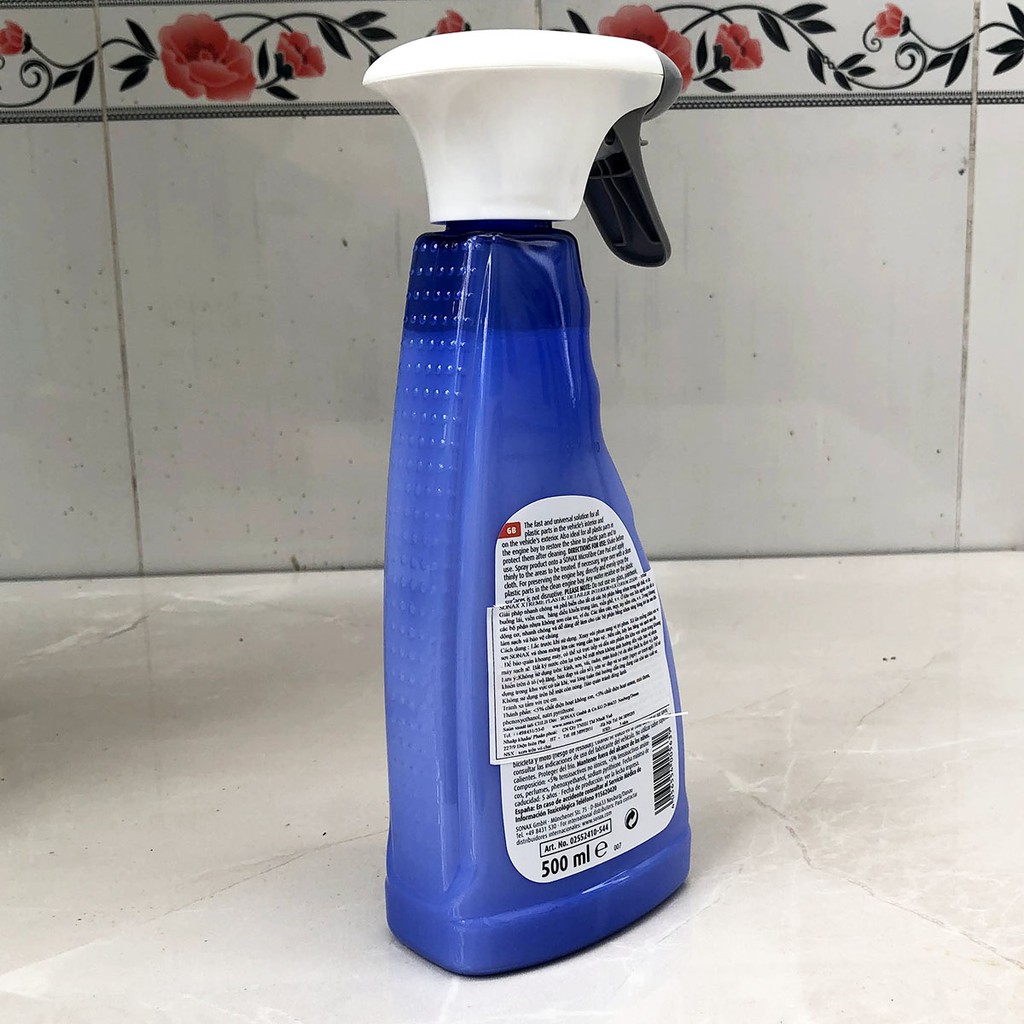 Bảo Dưỡng Nhựa Nội Ngoại Thất Ô Tô Sonax Plastic Detailer 500ml