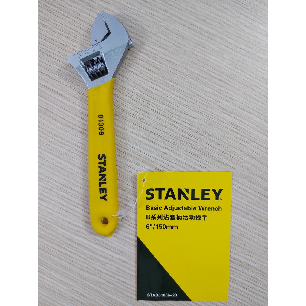 Cờ lê, Mỏ lết STANLEY STAD01006-23 6 inch 150mm (Hàng Chính Hãng - Chất lượng cao)