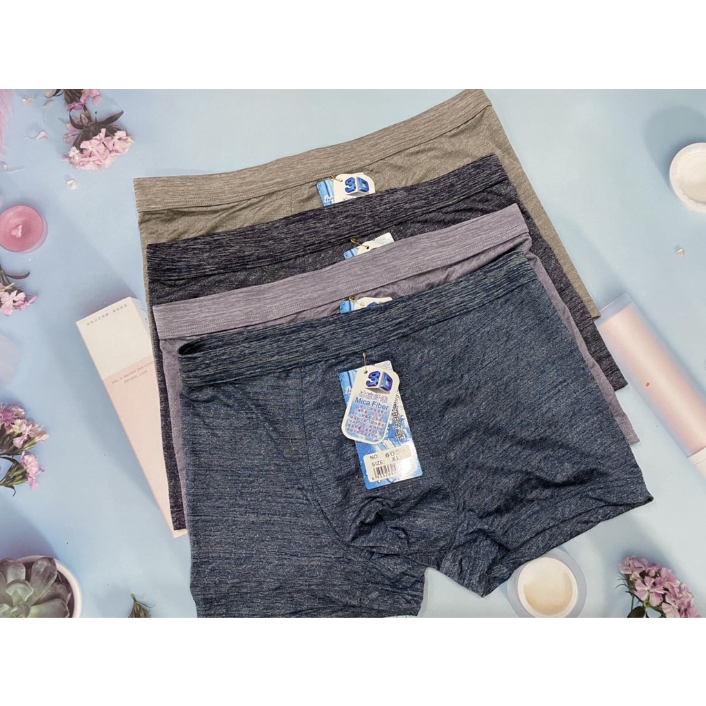 [MUA TẶNG CHỒNG] Sịp đùi nam chất muối tiêu thun lạnh cao cấp xịn xò đẹp giá rẻ mặc thoải mái dễ chịu cực mát lạnh SD02