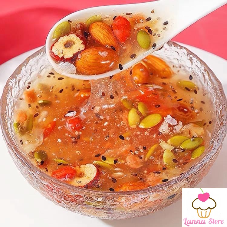 Bột Củ Sen Mix Hạt Dinh Dưỡng, Dưỡng Nhan, Ăn Kiêng (500g)