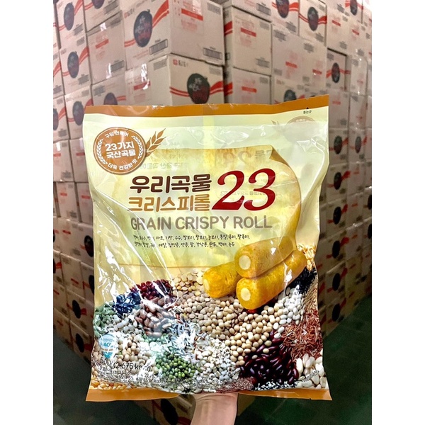 Bánh ngũ cốc phomai 23 loại hạt Hàn Quốc gói 500g cho ng lớn và trẻ em.