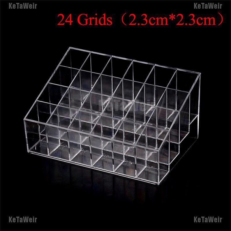 (hàng Mới Về) Khay Đựng Son Môi 24 / 36 / 40 Ngăn Bằng Acrylic Tiện Dụng | BigBuy360 - bigbuy360.vn