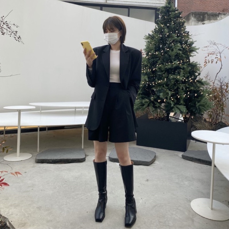 Set áo khoác vest blazer và quần đùi