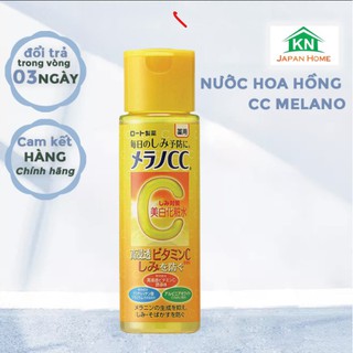 Nước hoa hồng CC Melano cấp ẩm, giúp da khỏe mạnh