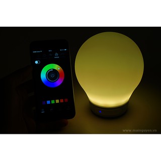 Loa Bluetooth Divoom Aurabuld - Loa bluetooth kiêm đèn ngủ lung linh