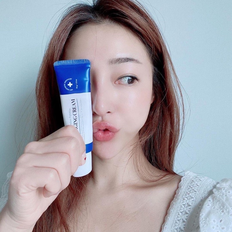 [Chính hãng]Kem dưỡng chống lão hóa,xoá nhăn,nâng cơ AHOHAW-ELAZULENE PEPTABLUE ANTI-AGING CREAM