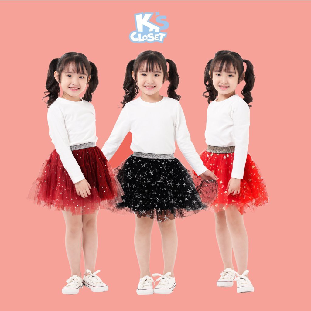 Chân Váy Tutu Bé Gái (Không Kèm Áo) (59 Tuổi) K's Closet K176TEF