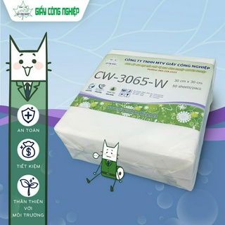 Khăn lau không bụi CW-3065-W-30 | Giấy lau - lọc | Giấy và khăn lau vệ sinh | Giấy Công Nghiệp