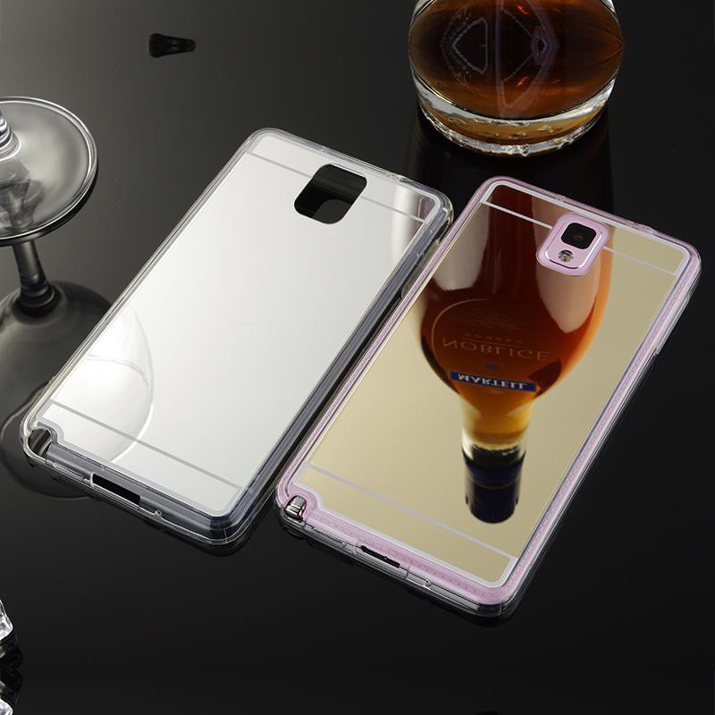 Ốp điện thoại bằng TPU mềm tráng gương cho Samsung Note 3