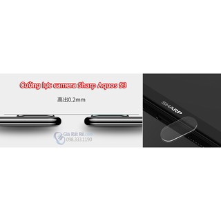 KÍNH CƯỜNG LỰC CAMERA SHARP AQUOS S3