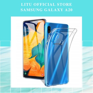 Ốp samsung galaxy a20 - ốp lưng silicon samsung dẻo trong suốt