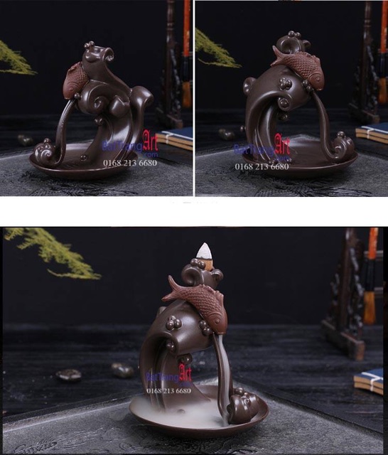 Thác khói Lý ngư cưỡi sóng