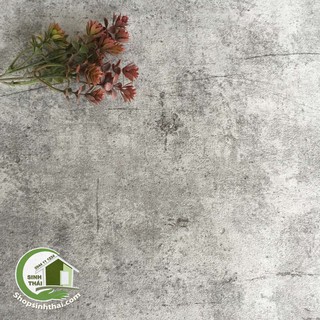 Giấy dán tường giả xi măng bê tông - [ 50cm x khổ 1m ] - không có keo