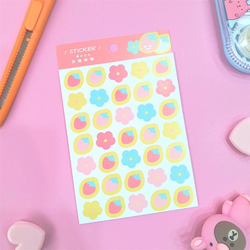 Sticker dễ thương trang trí Bullet Journal Be Tiny