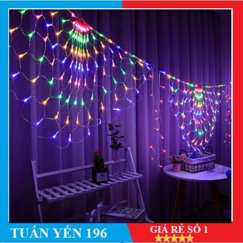 Đèn led Nháy Lưới Đuôi Công (nhiều màu) trang trí quán cafe,bar, nhà hàng, khách sạn, trà sữa…..