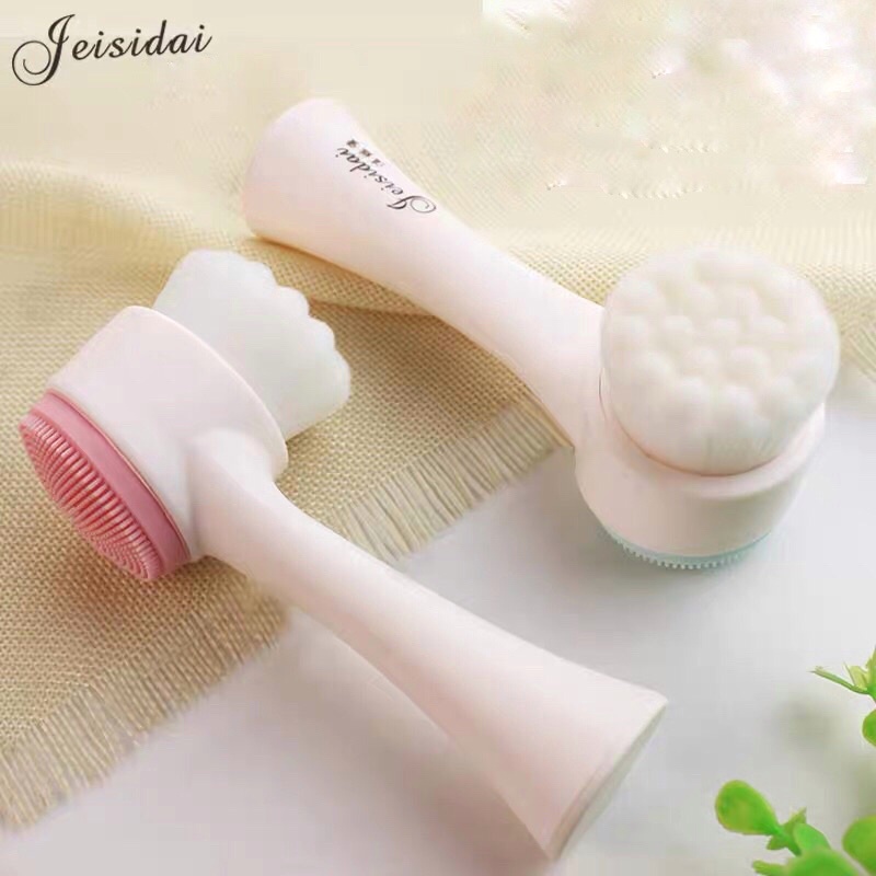 Cọ rửa mặt 2 đầu siêu mềm, siêu sạch