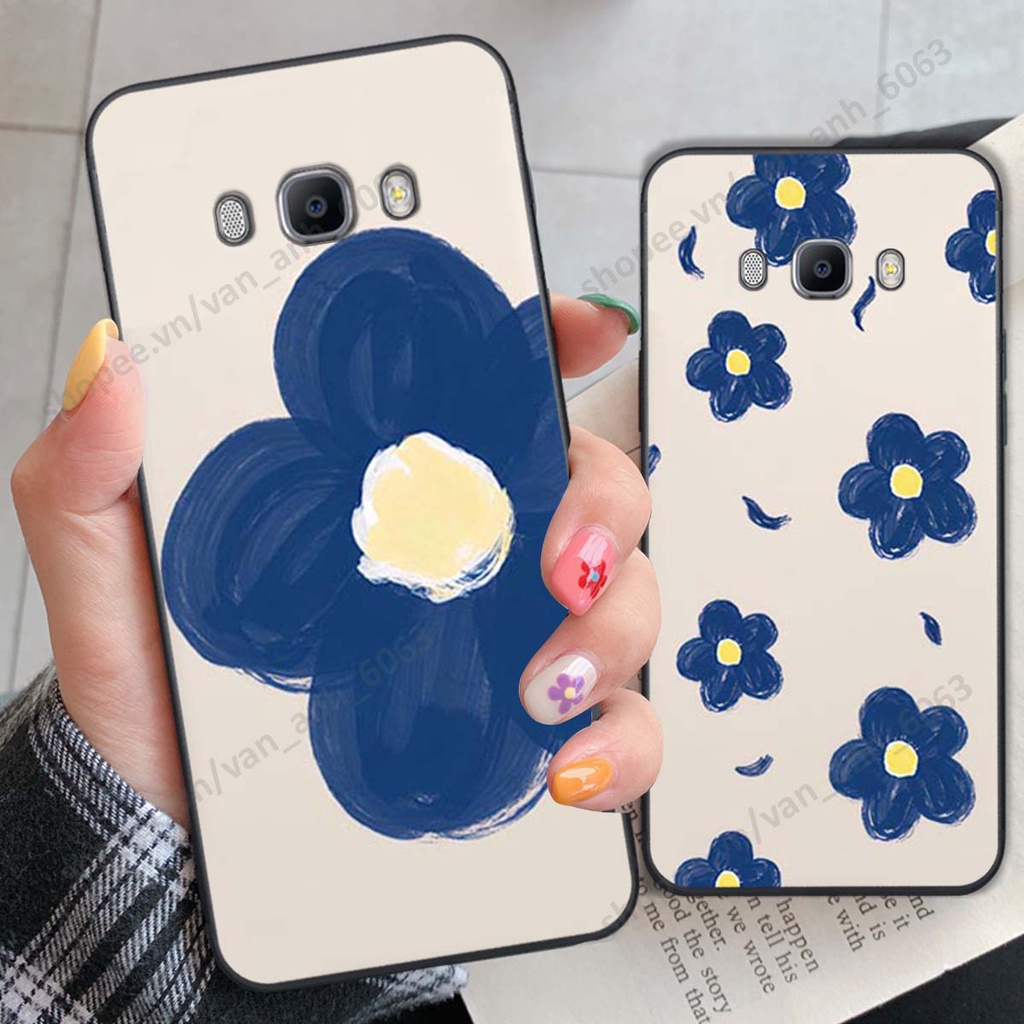 Ốp lưng Samsung J5 / J7 2016 / J510 J710 in hình hoa, gấu rich bear nghệ thuật, thời trang