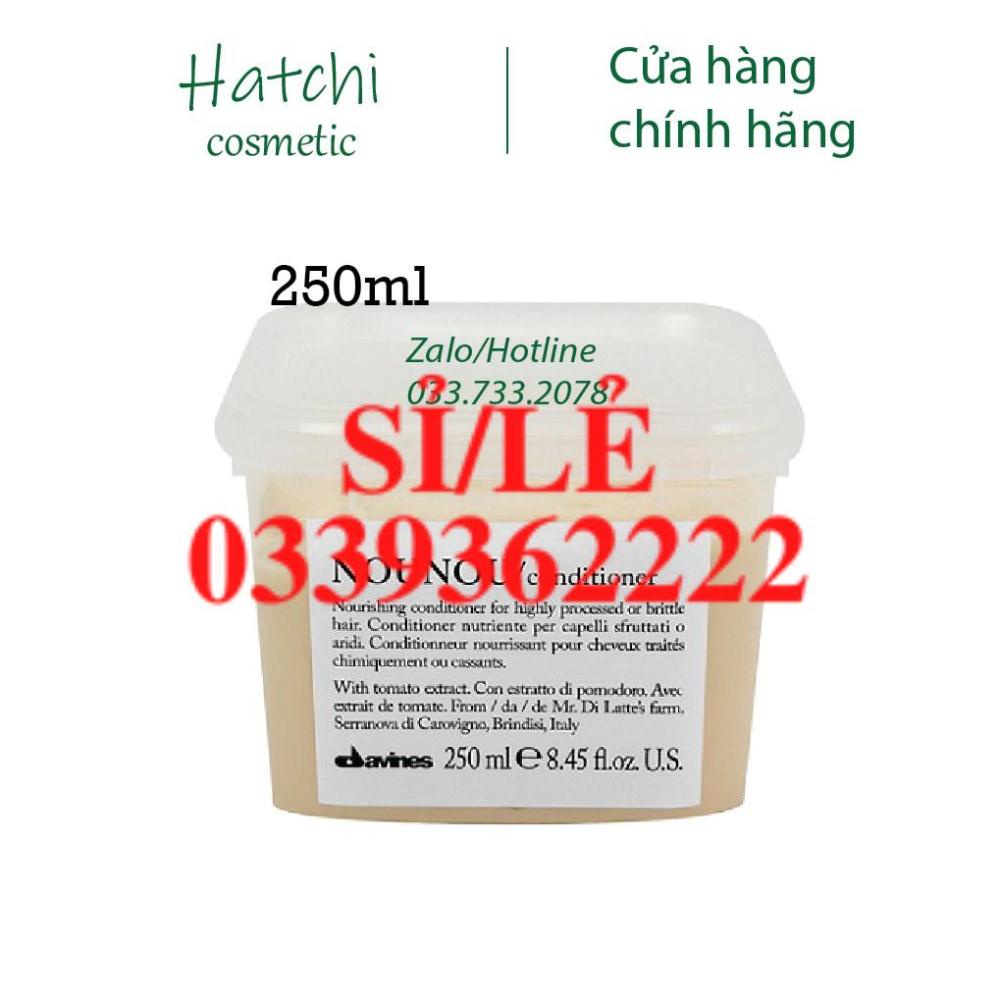 [ CHÍNH HÃNG ] Dầu Xả Phục Hồi Hư Tổn Davines Nounou 250ml - Chính Hãng