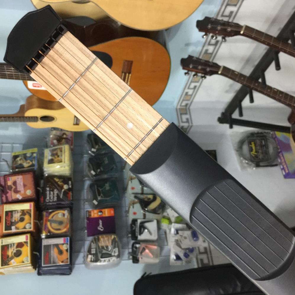 [ĐỘC QUYỀN] Dụng cụ tập bấm hợp âm Guitar Pocket 6 ngăn - tâp mọi lúc mọi nơi không sợ phiền đến ai