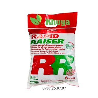 Phân bón hữu cơ RR RAPID RAISER 1kg dạng Viên của Úc