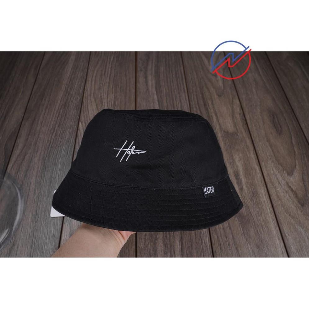 Mũ Nón Hater Bucket Màu Đen Mã BH-52
