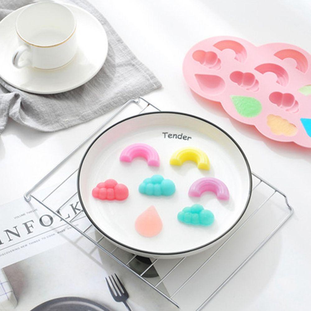 AUGUSTINA Khuôn Silicone Tạo Hình Làm Bánh Kẹo Hình Giọt Nước