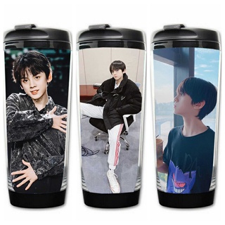 Bình nước IN HÌNH Tả Hàng Gia tộc TF idol thần tượng cpop cốc đựng quà tặng tiện lợi