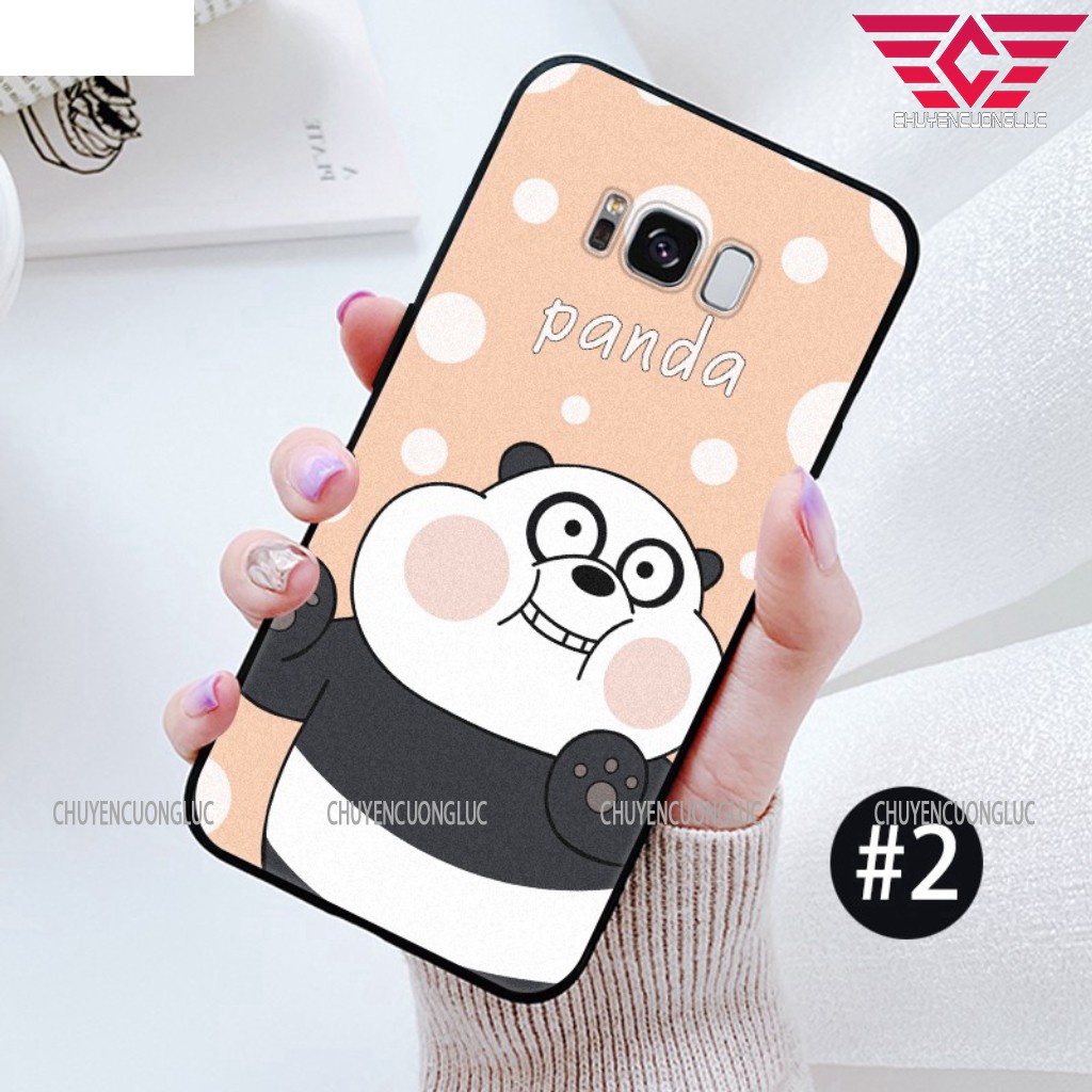[HOT] Ốp lưng samsung A12 A02S S8 S8+ S9 S9+ S10 S20 S10+ Note 9 hình gấu