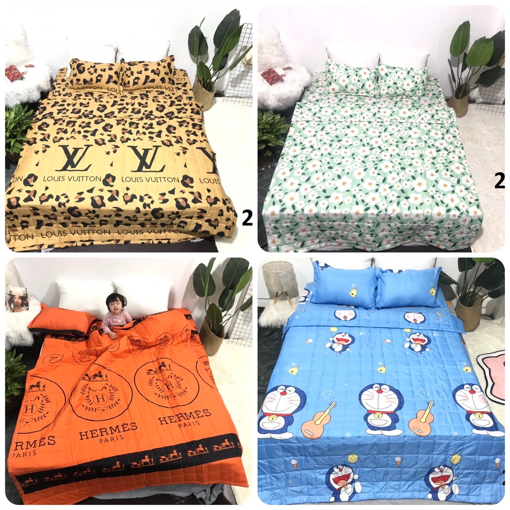 Bộ ga trải giường 3 món cotton poly , ga giường cập nhật mẫu mới hình thú ngộ nghĩnh hot nhất 2022 | BigBuy360 - bigbuy360.vn