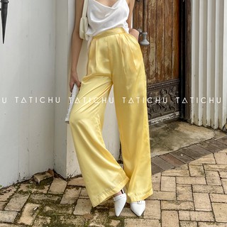 TATICHU Quần lụa ống rộng - Silk Trouser